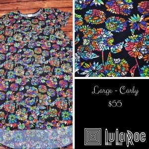 LuLaRoe Carly Swing Dress  - Large